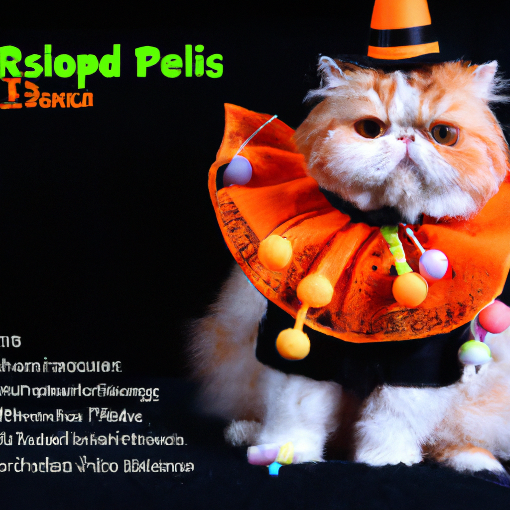 Persian Cats in Halloween Costumes: Spooky and Adorable Outfits