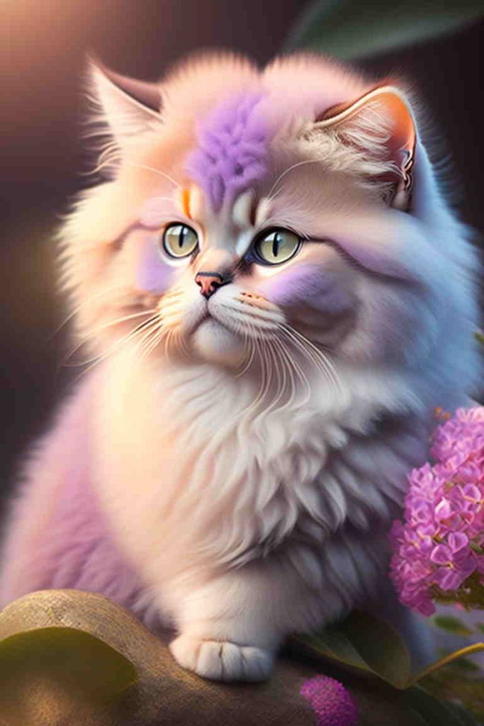 The Graceful and Delicate Nature of Lilac Persian Cats