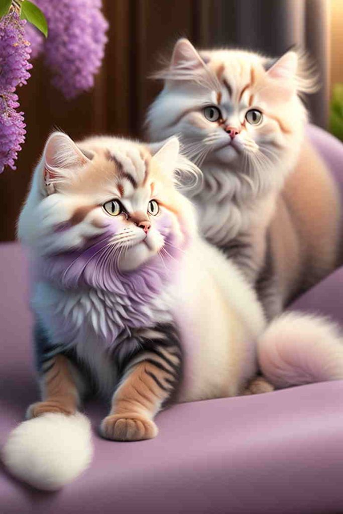 The Graceful and Delicate Nature of Lilac Persian Cats