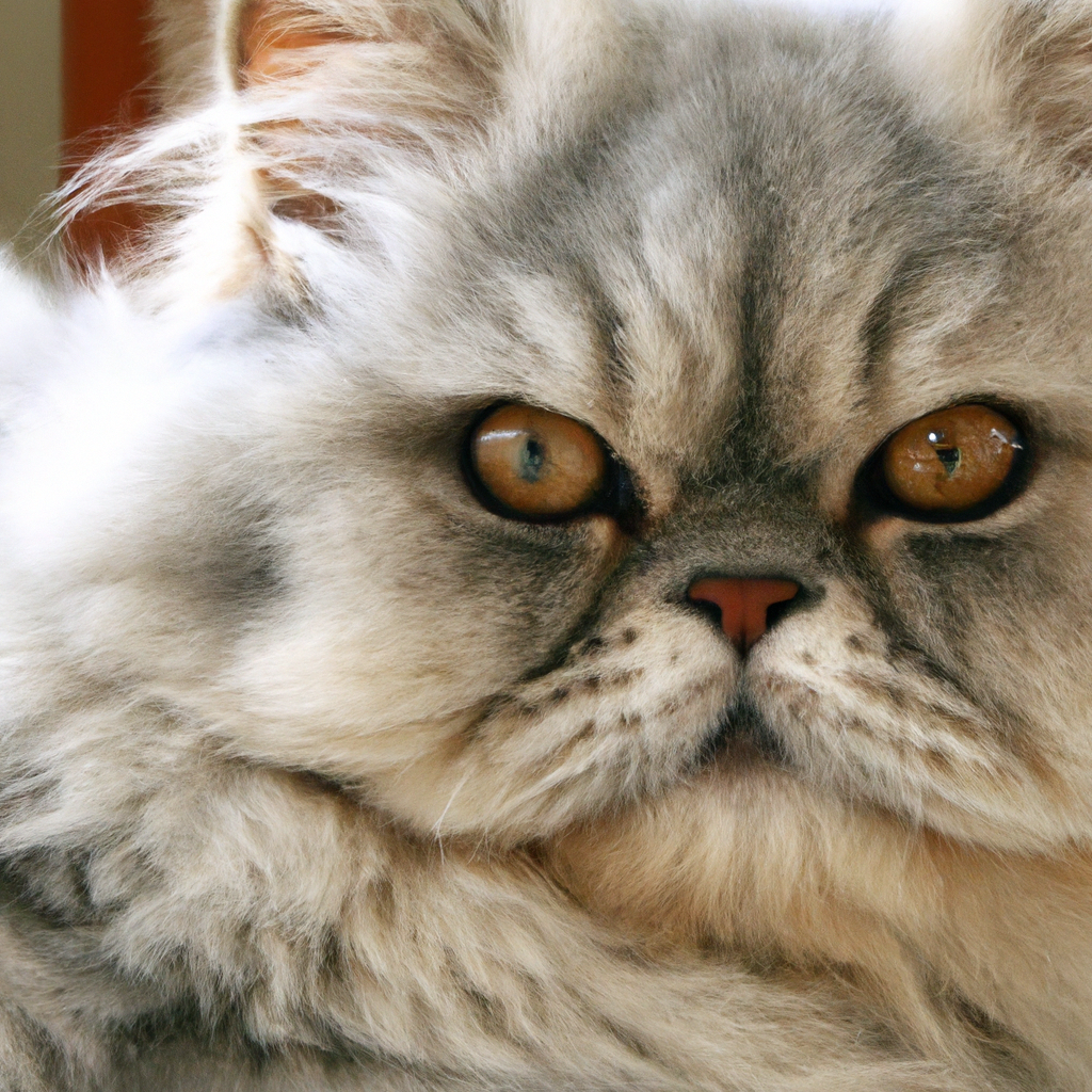 The Lively and Energetic Nature of Blue-Cream Tabby Persian Cats