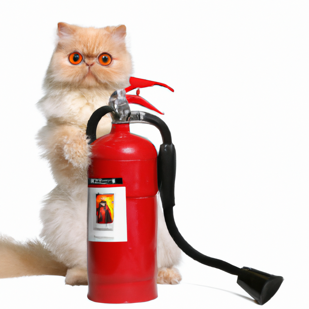 Persian Cats and Fire Safety: Precautions to Keep Them Protected