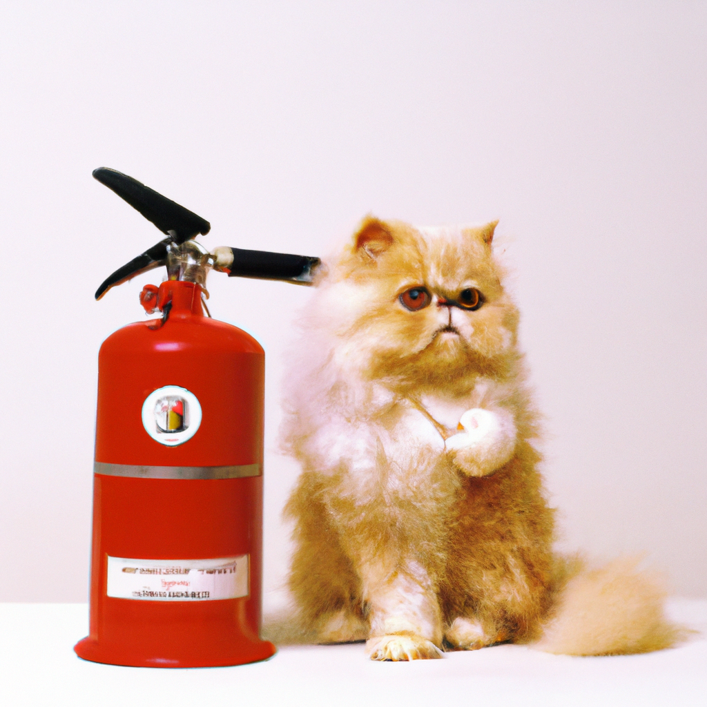 Persian Cats and Fire Safety: Precautions to Keep Them Protected