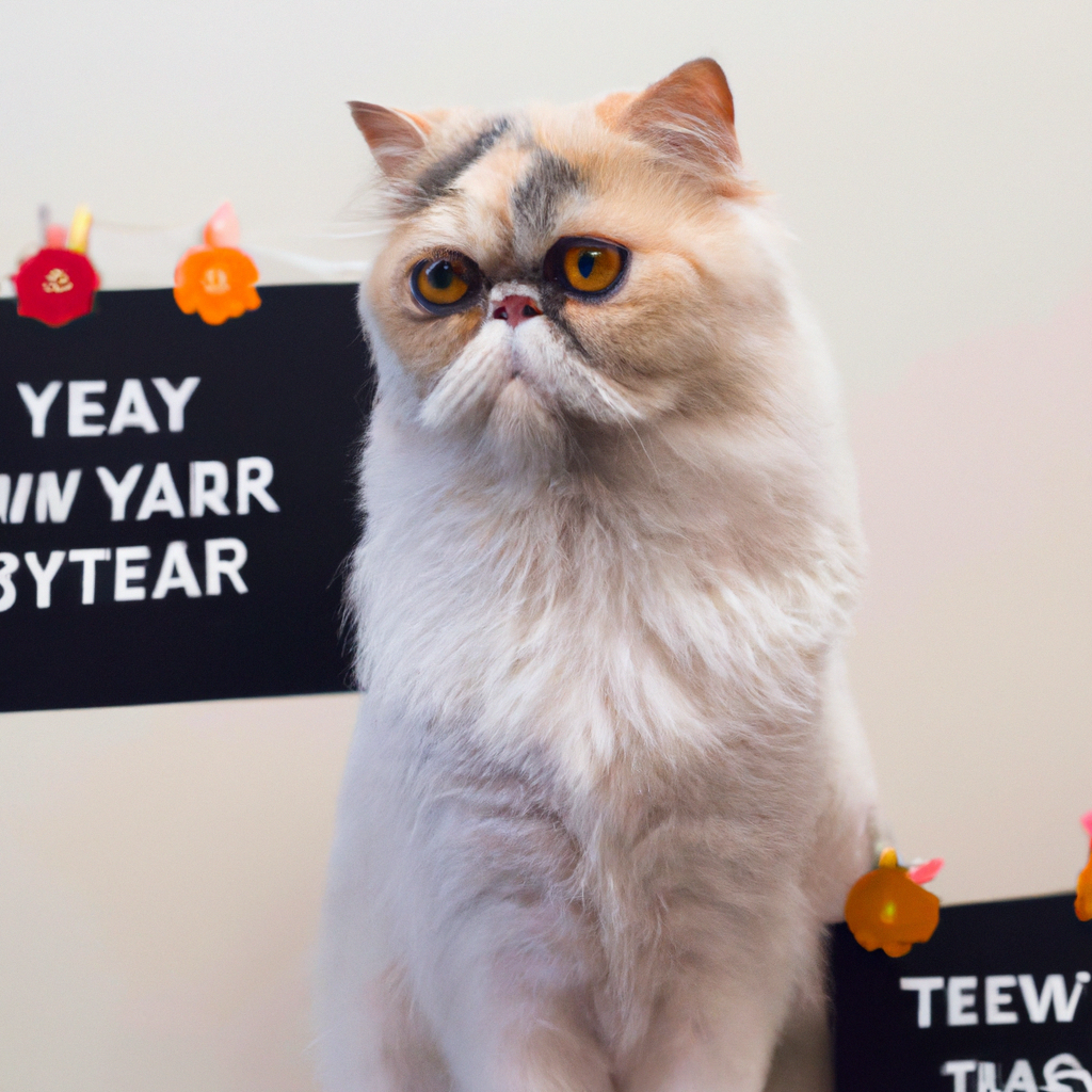 Persian Cats and New Year Resolutions: Setting Goals for Your Feline Friend