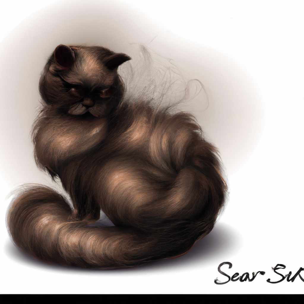 The Curious and Playful Nature of Shaded Tortie Smoke Persian Cats