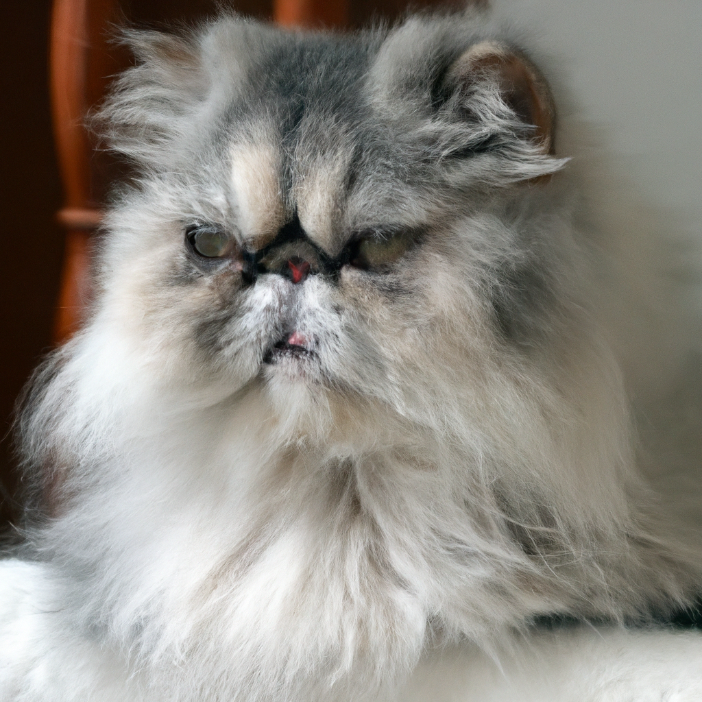 The Lively and Energetic Personality of Blue-Cream Tortie Tabby Persian Cats