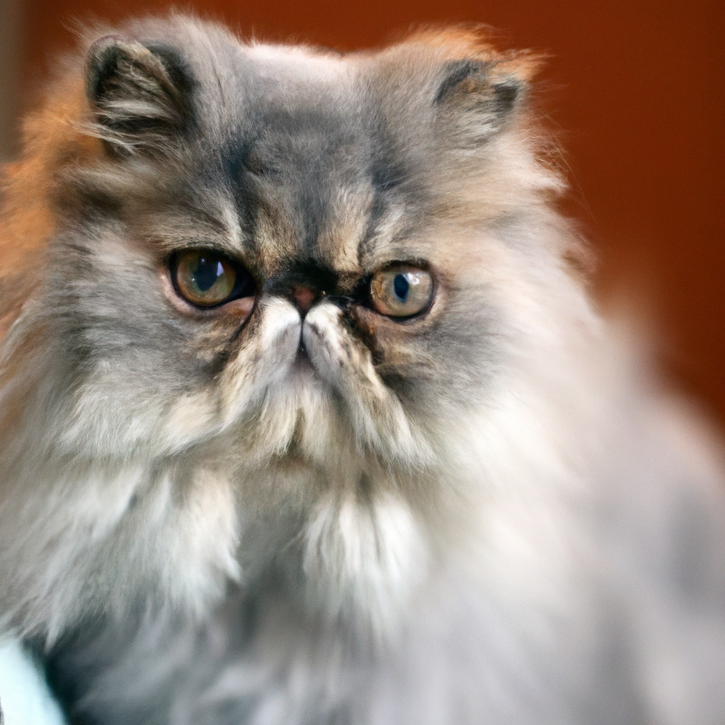 The Lively and Energetic Personality of Blue-Cream Tortie Tabby Persian Cats