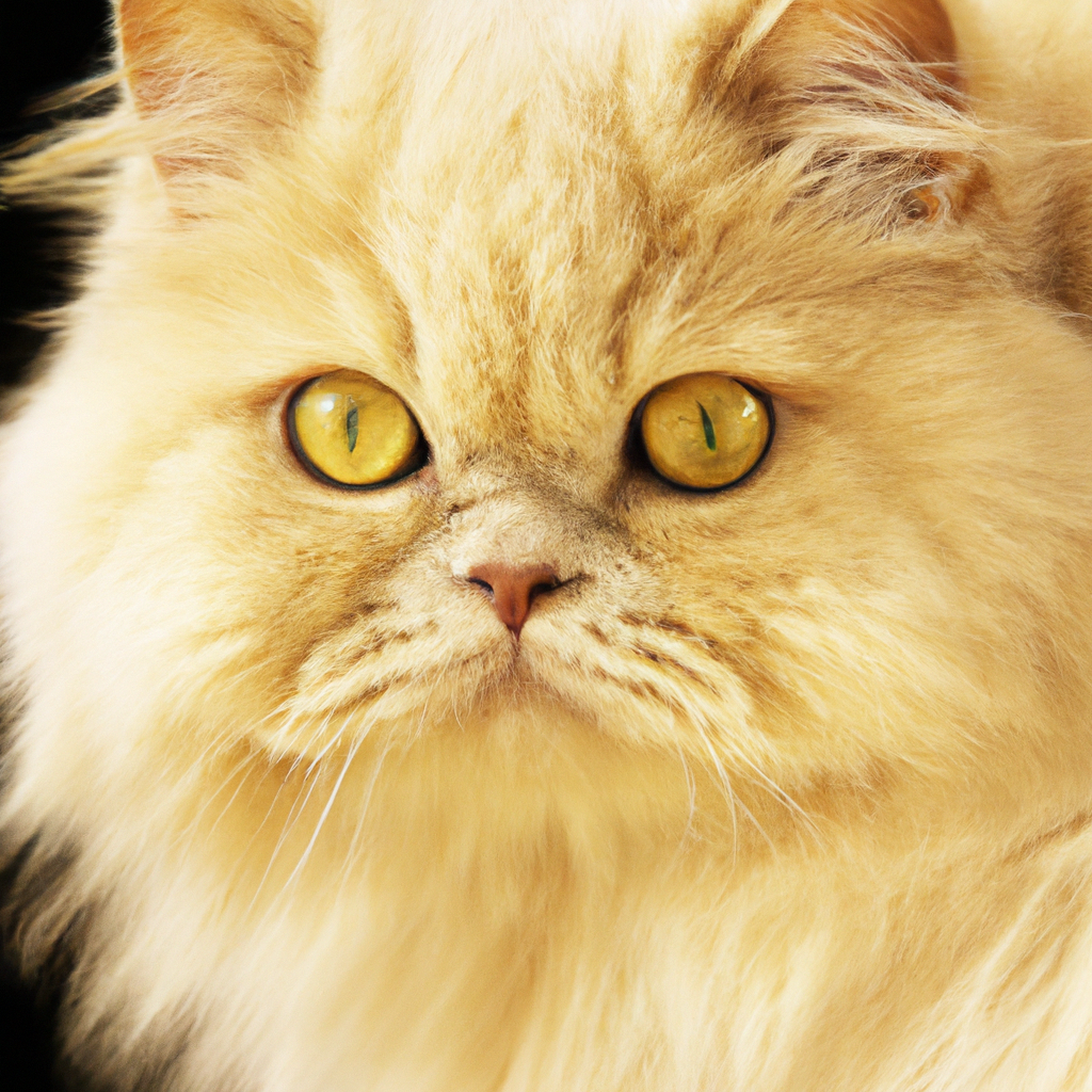 The Majestic and Imposing Presence of Chinchilla Golden Persian Cats