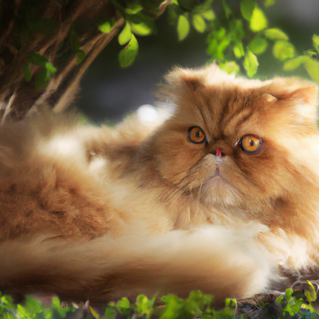 The Soothing and Calming Personality of Shaded Golden Tabby Persian Cats