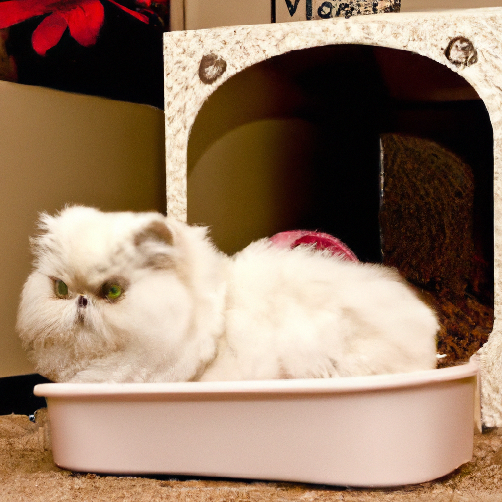 Persian Cat Litter Box Training