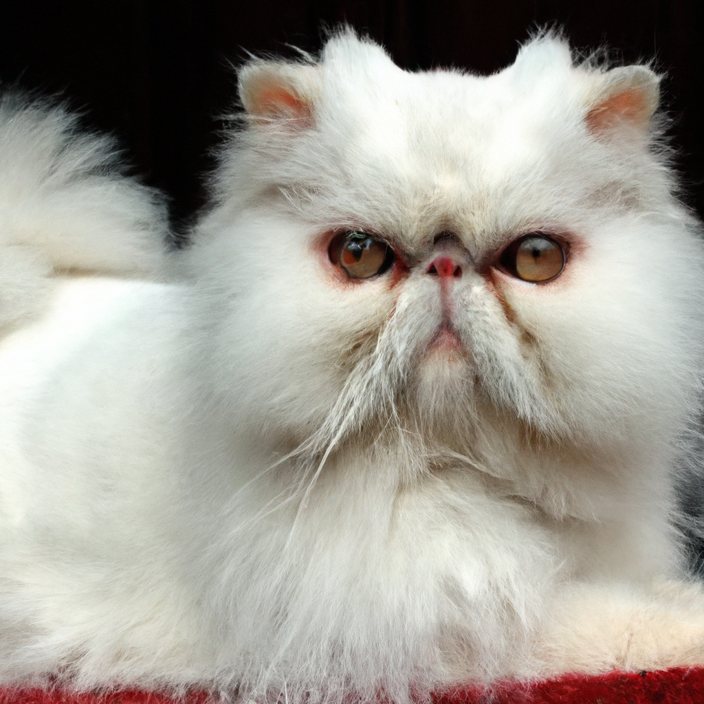 The Persian Cat’s Beautiful Coat