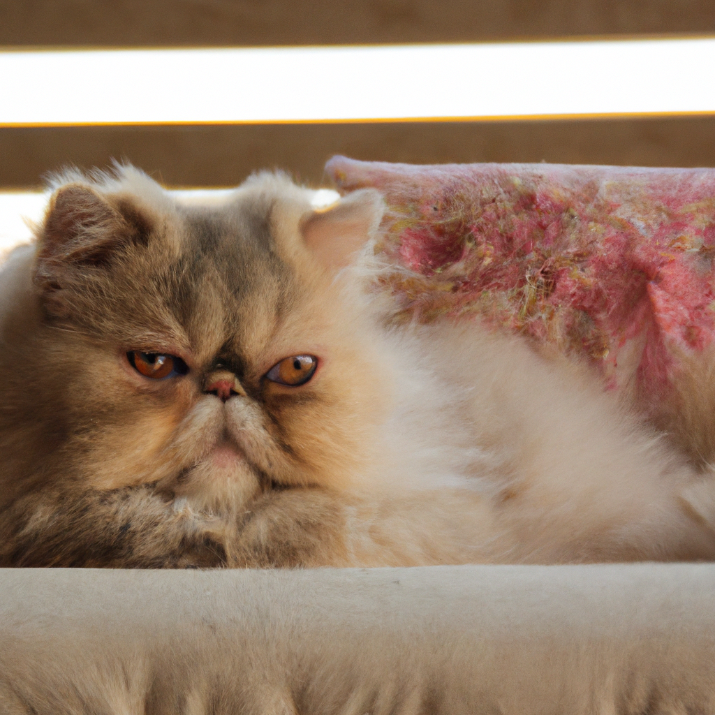 The Persian Cats Gentle Nature