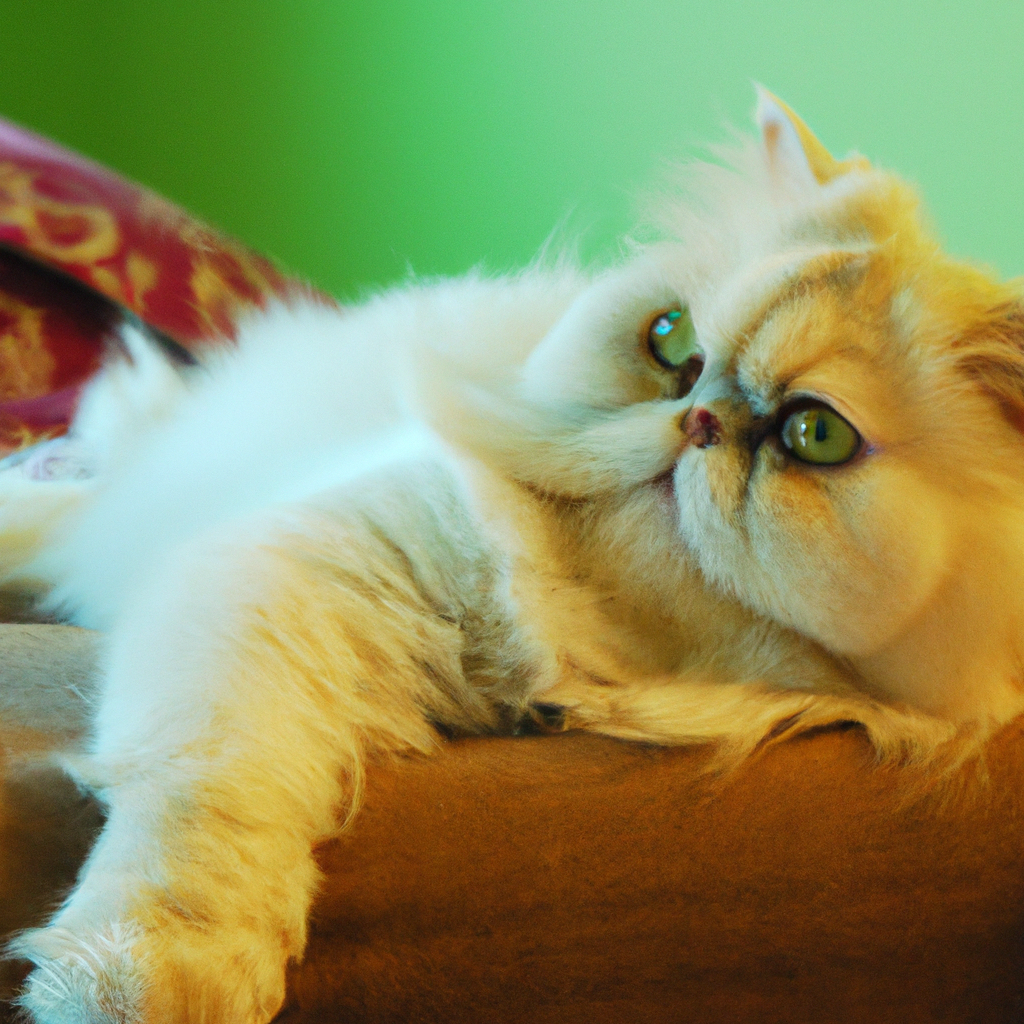 The Persian Cats Gentle Nature